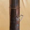 Φ7cm x 30cm給気コントローラー｜ステンレス鋼 煙突直径2.76in / 7cmのテントストーブ用｜POMOLY