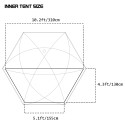 Dome X4 Pro｜自立式ドームテント| 通気性抜群  POMOLY新品