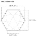 Dome X6 Pro (アーミーグリーン) ｜自立式ドームテント| 通気性抜群  POMOLY 2024新製品